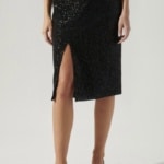 Friday Nights sequin skirt