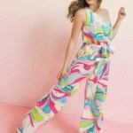 One shoulder jumpsuit