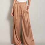 Coco wide pintuck pants