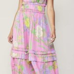 Spring floral dress