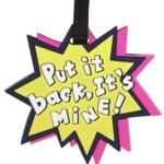 Put it back luggage tag