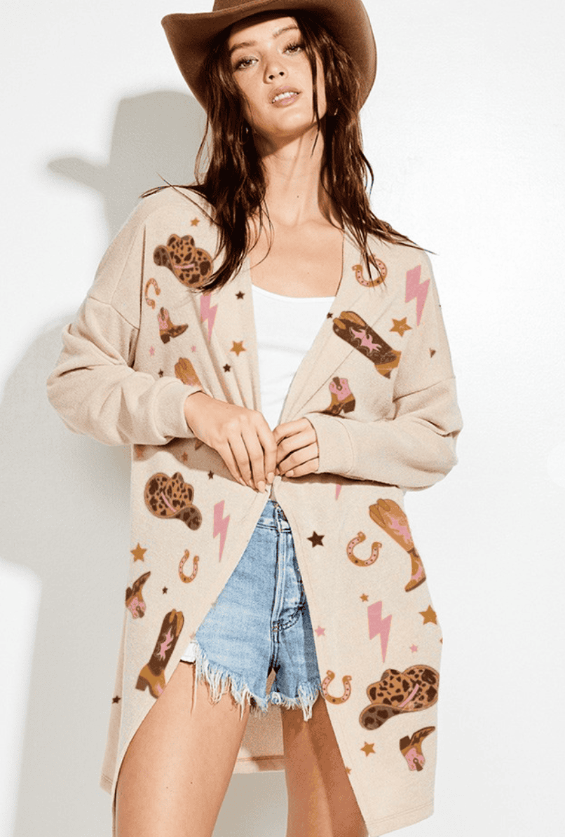 Cowgirl cardigan